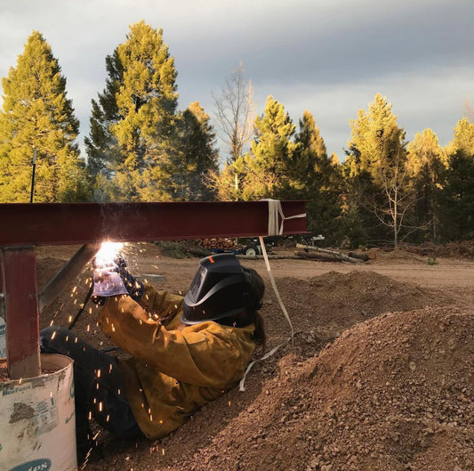 Welding the Beams To The Foundation | Video (WP Blog Archive November 2020)